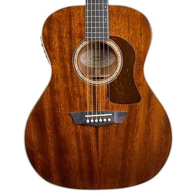 Washburn HG120SWE Heritage Solid Woods Series Grand Auditorium Acoustic Electric W/HSC (used)