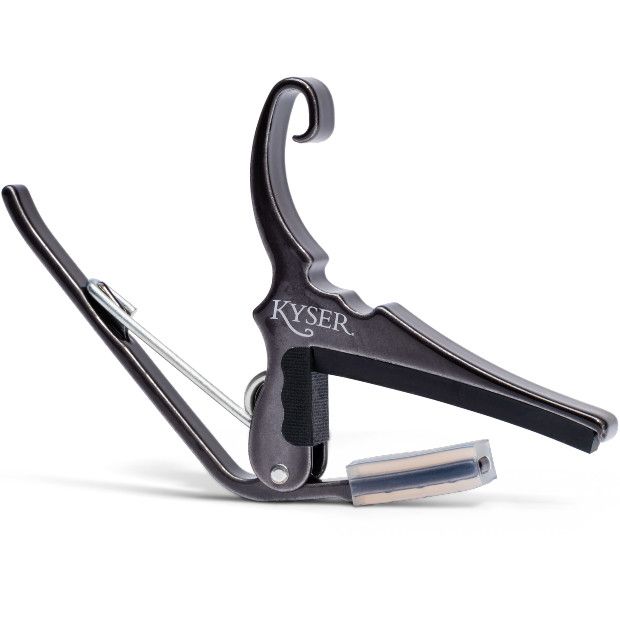 Kyser Acoustic Guitar Capo Black Chrome
