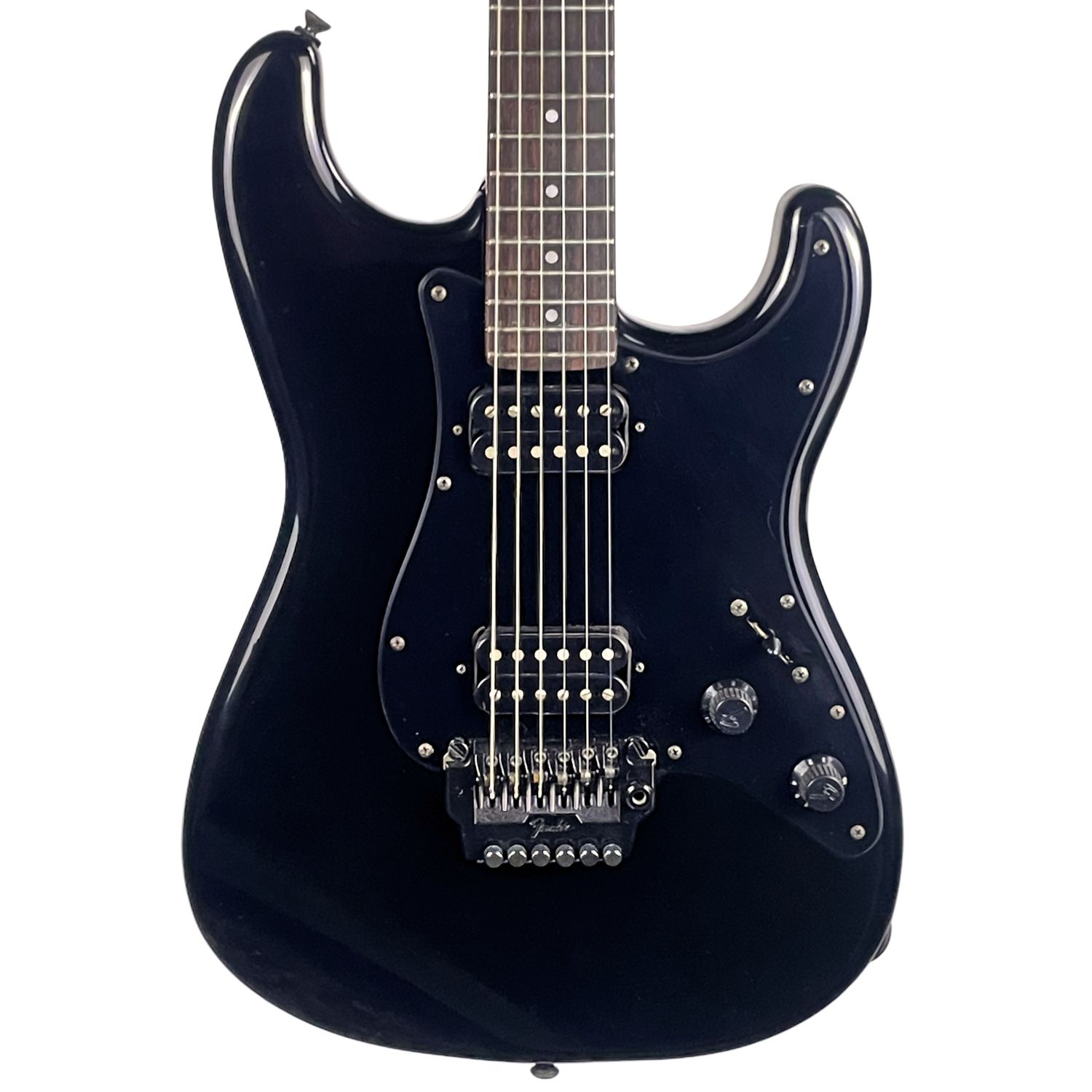 Fender Stratocaster Boxer Series ST-555 Black MIJ HH  '85-'86 W/OHSC (Used)