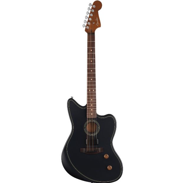 Fender Acoustasonic® Standard Jazzmaster®, Black
