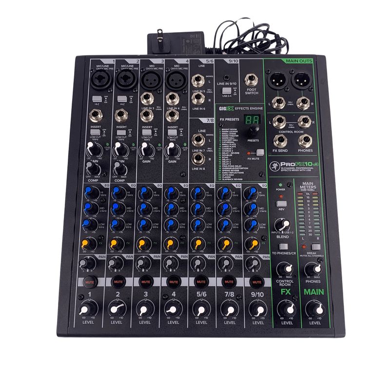 Mackie ProFX10v3 10-Channel Analog Mixer (used)