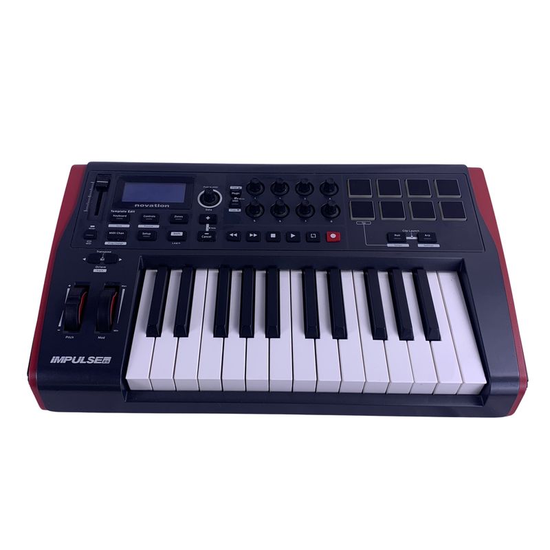 Novation Impulse 25 USB USB/MIDI Controller Keyboard (used)