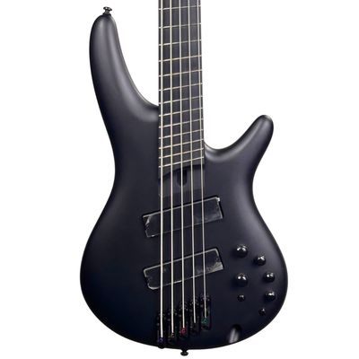 Ibanez SR Series Iron Label SRMS625EX 5-String Multi-Scale Bass Flat Black