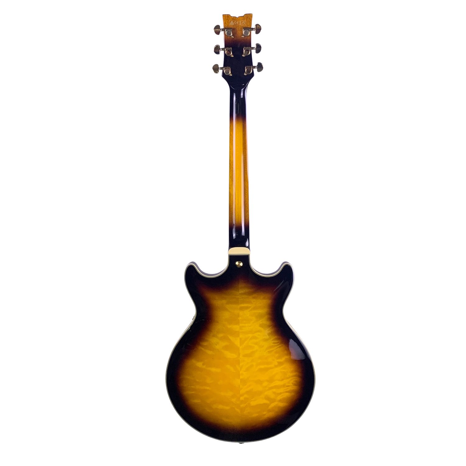 Ibanez AM93-QM-AYS Expressionist Semi-Hollow Acoustic Guitar (Used)