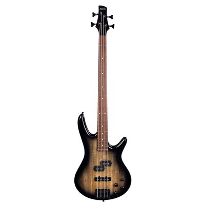 Ibanez SR Gio Series GSR200SM Spalted Maple 4-String Bass Natural Gray Burst
