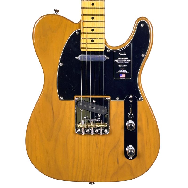 Fender American Professional II Telecaster, Maple Fingerboard, Butterscotch Blonde - 6320