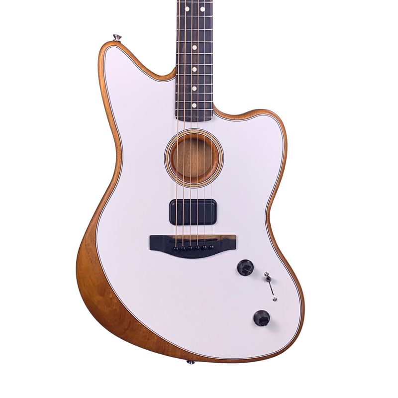 Fender American Acoustasonic Jazzmaster Artic White (Used)
