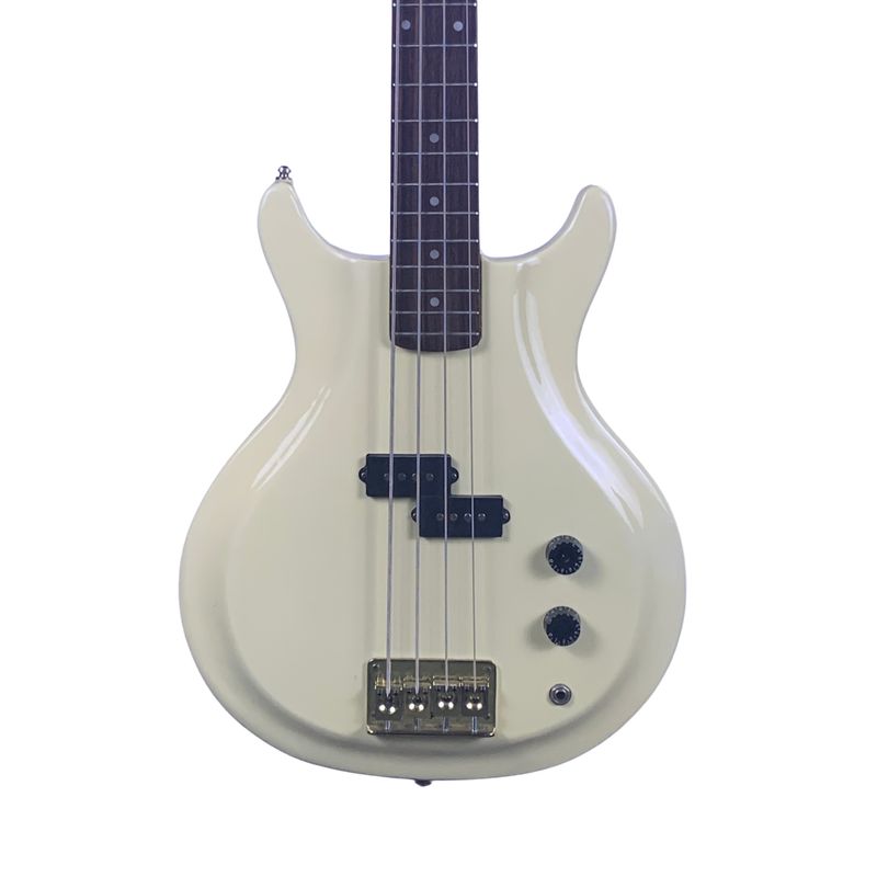 LOTUS L750 Electric Bass Guitar Vintage Wing White W/HSC (Used)
