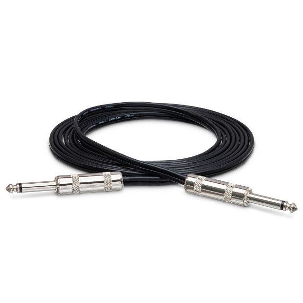 Hosa SKZ-650 Speaker Cable 1/4" TS to Same-Black Zip 50 ft