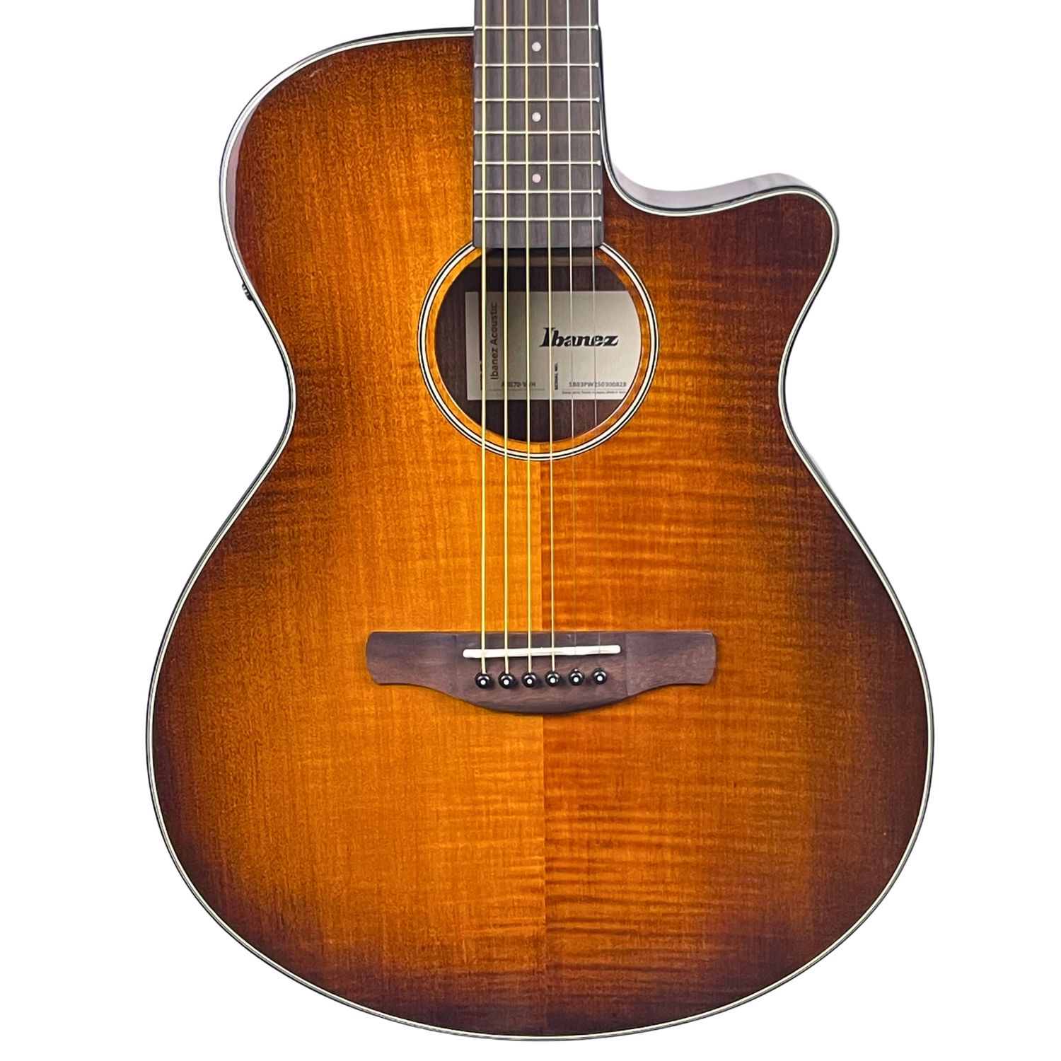 Ibanez AEG Series AEG70 Acoustic Electric Vintage Violin High Gloss