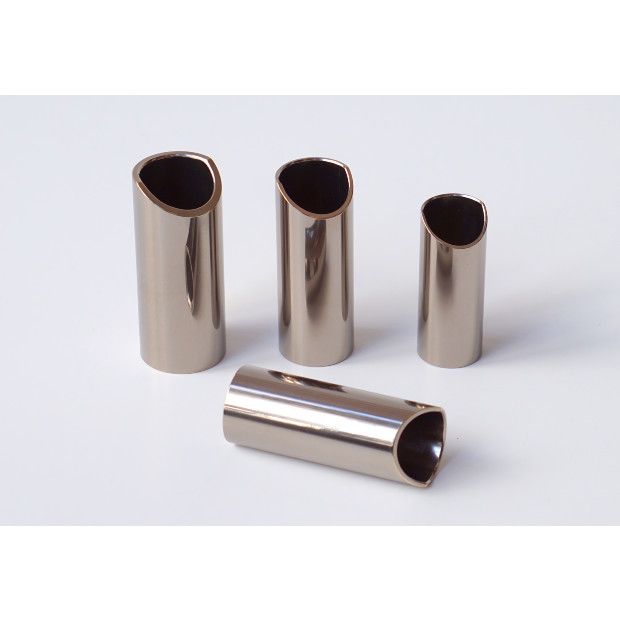 The Rock Slide Nickel Plated Guitar Slide Medium