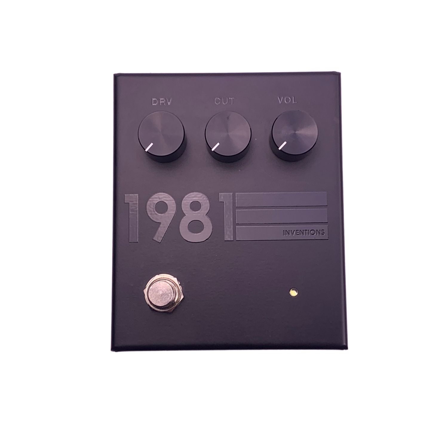 1981 Inventions DRV Overdrive Pedal Limited Editon Blackout (Used)