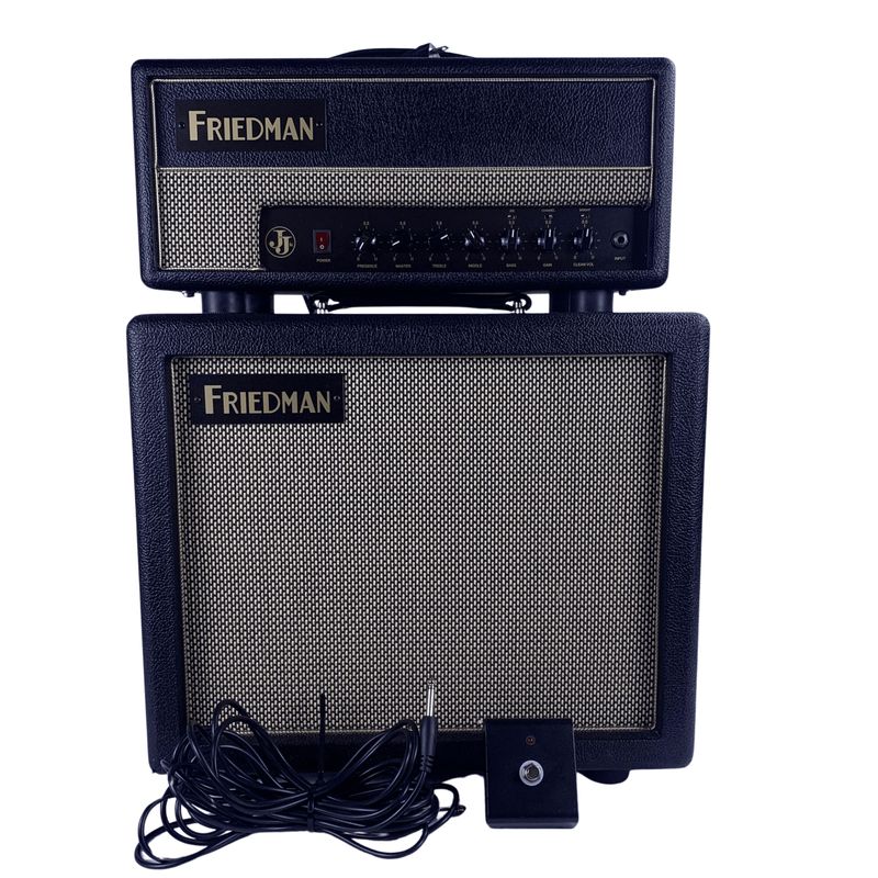 Friedman JJ Junior Jerry Cantrell 20W Tube Head & Friedman Vintage 1x12 Cabinet W/Footswitch (Used)