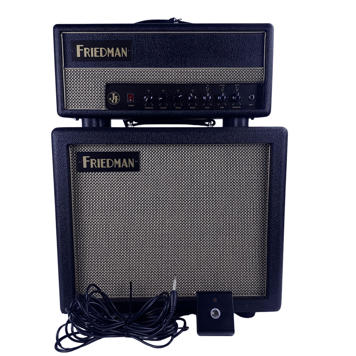 Friedman JJ Junior Jerry Cantrell 20W Tube Head & Friedman Vintage 1x12 Cabinet W/Footswitch (Used)