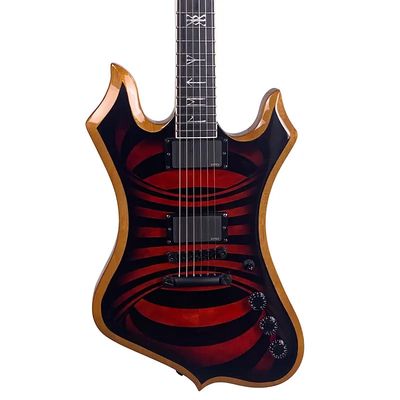 Wylde Audio Nomad Red Rum Vortex Electric Guitar (used)