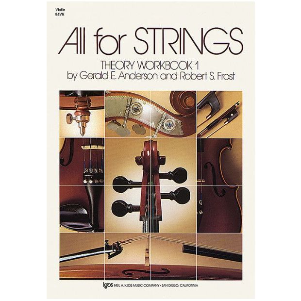 All For Strings Theory Workbook 1 - Viola