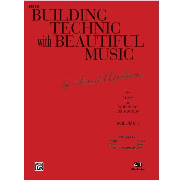 Building Technic With Beautiful Music, Viola Book I