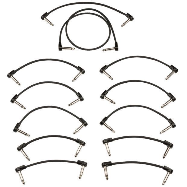 Fender Blockchain™ Patch Cable Kit, Medium, Black
