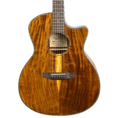 Krutz Koa Apex Grand Auditorium 6-String Guitar - 353
