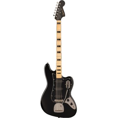 Squier FSR Classic Vibe™ Bass VI, Maple Fingerboard, Black Pickguard, Matching Headstock, Black