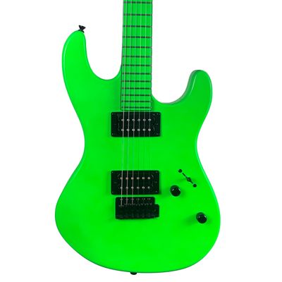 Dean Custom Zone Nuclear Green Electric Guitar (used)