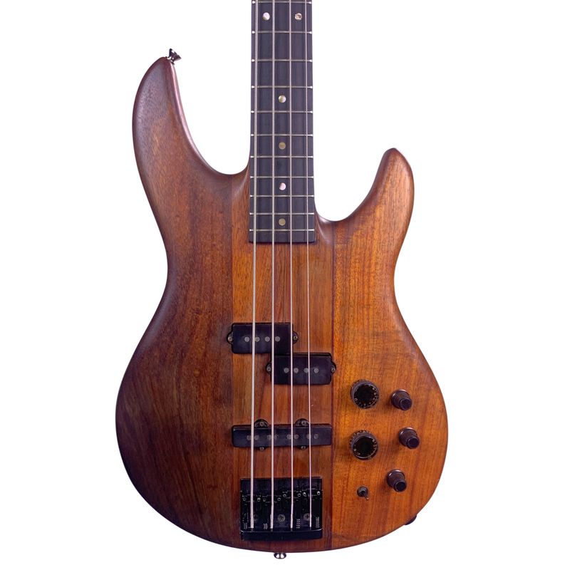 Peavey Dyna-Bass Unity Series Bass Neck-Thru Koa 4-String Bass 1987 (Used)