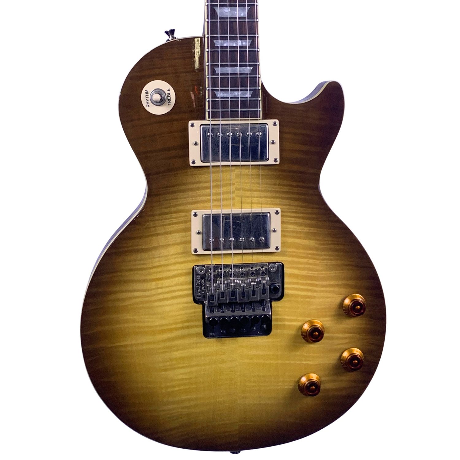 Epiphone Les Paul Plus Top Pro/FX Desert Burst 2010 W/HSC (Used)
