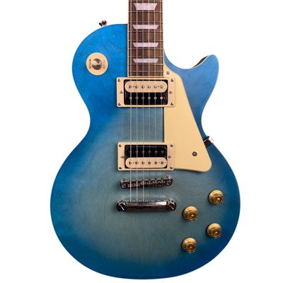 Epiphone Les Paul Traditional Pro IV Limited-Edition Electric Guitar Worn Pacific Blue (Used)