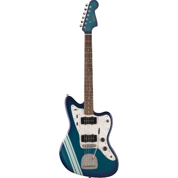 Squier FSR Classic Vibe™ '60s Jazzmaster®, Laurel Fingerboard, White Pearloid Pickguard, Matching Headstock, Competition Burgundy