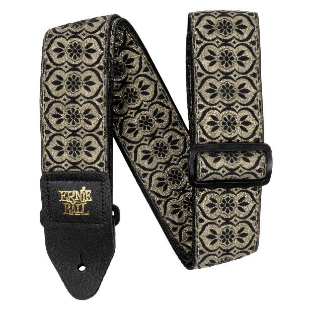Ernie Ball 5628 Classic Jacquard Guitar Strap/Bass Strap - Golden Garden