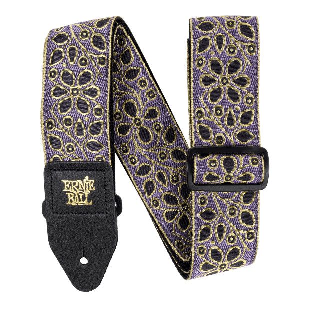 Ernie Ball 5629 Classic Jacquard Guitar Strap/Bass Strap - Jasmine &amp; Juice