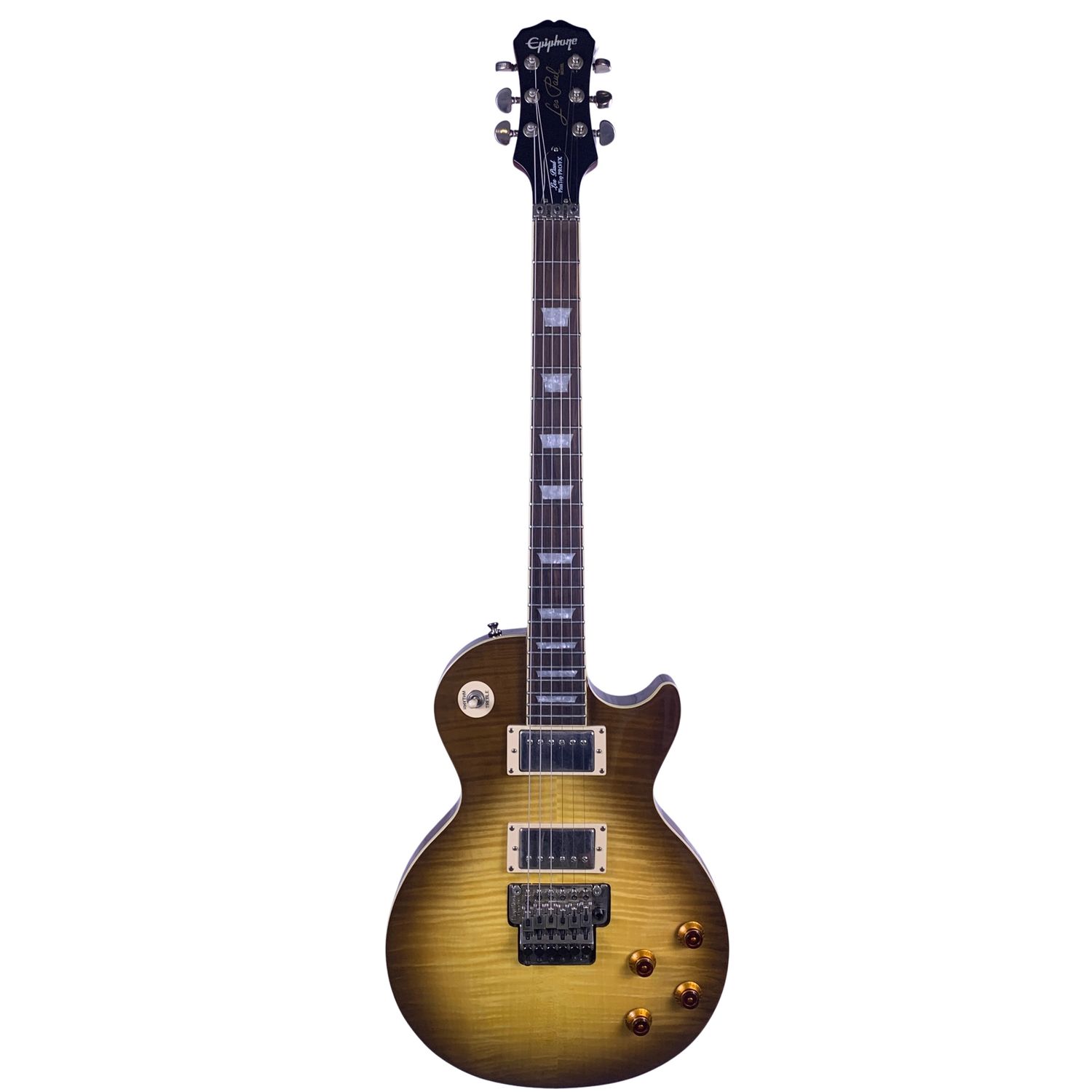 Epiphone Les Paul Plus Top Pro/FX Desert Burst 2010 W/HSC (Used)