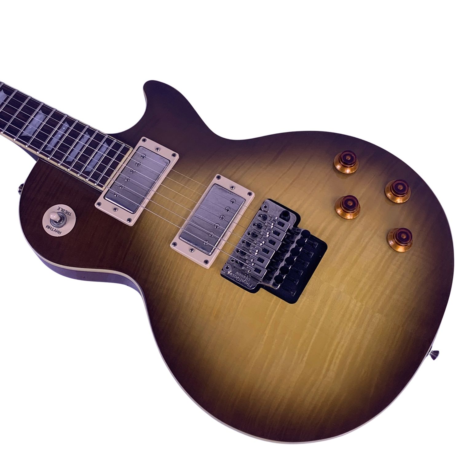 Epiphone Les Paul Plus Top Pro/FX Desert Burst 2010 W/HSC (Used)