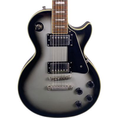 Epiphone Les Paul Custom Silverburst Electric Guitar (Used)