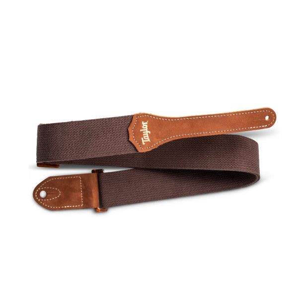 Taylor GS Mini Guitar Strap Chocolate Brown
