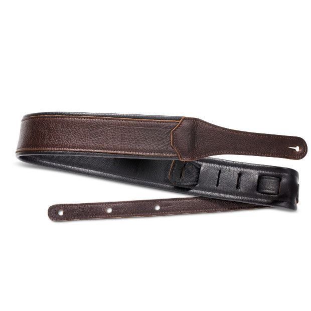 Taylor Koa Plus Leather Strap Black Stitching