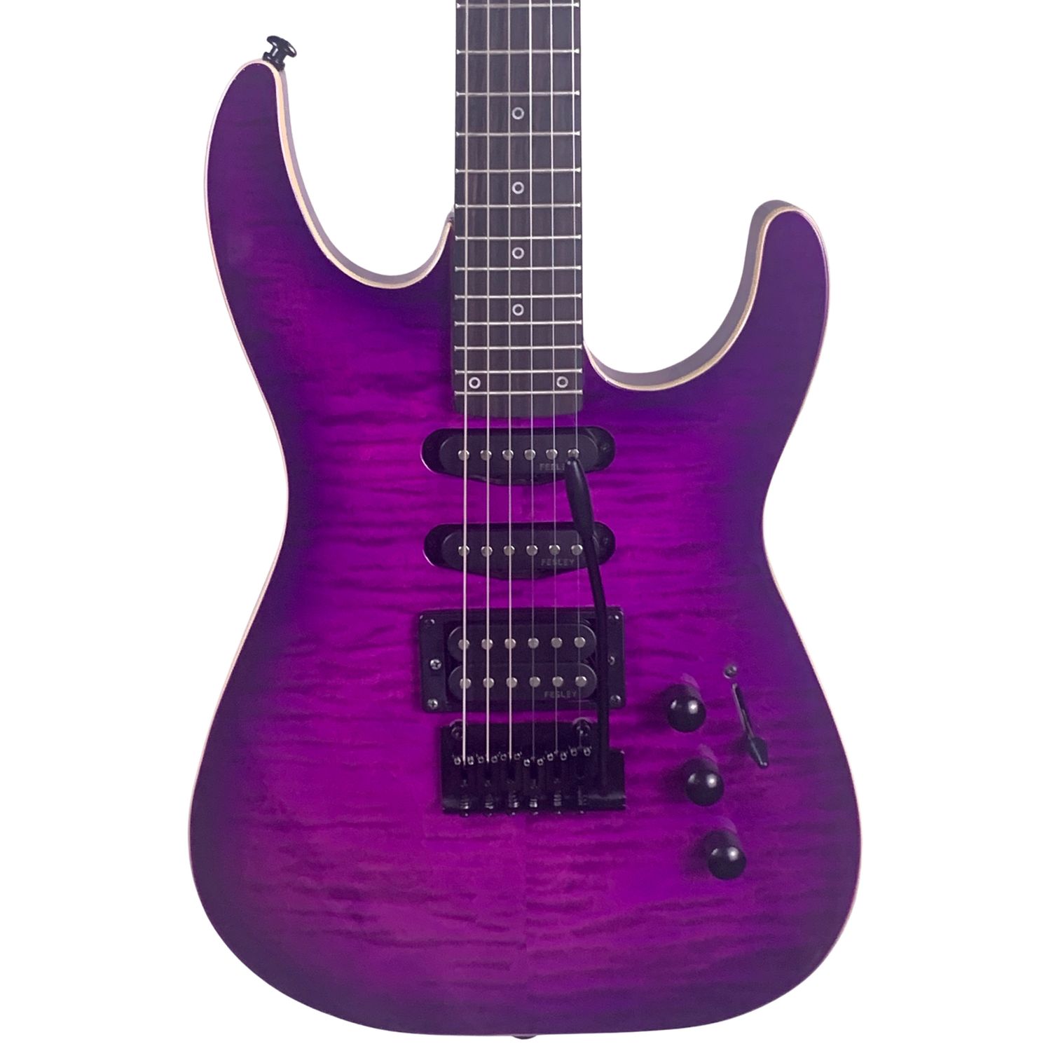 Fesley FDK800 Purple Electric Guitar (Used)
