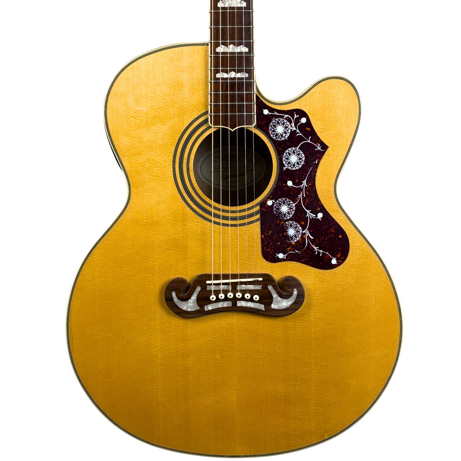 Epiphone EJ-200CE Natural Southern Jumbo Acoustic Guitar W/HSC (Used)