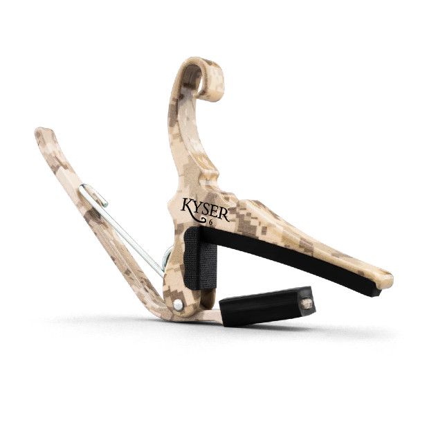 Kyser &quot;Guitars 4 Vets&quot; Desert Camo Quick-Change® Acoustic Guitar Capo