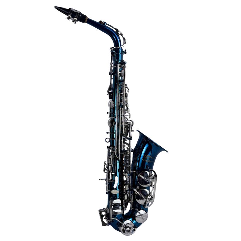 Glory Professional SAX Alto Saxophone Light Blue Finish (Used)