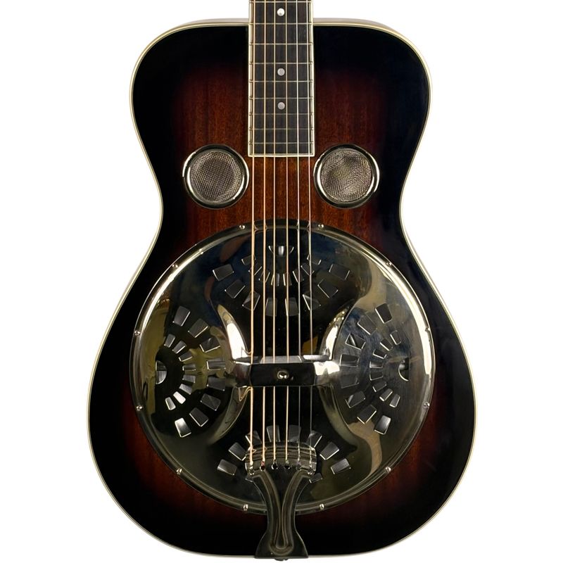 Recording King Maxwell Roundneck Resonator Vintage Sunburst (Used)