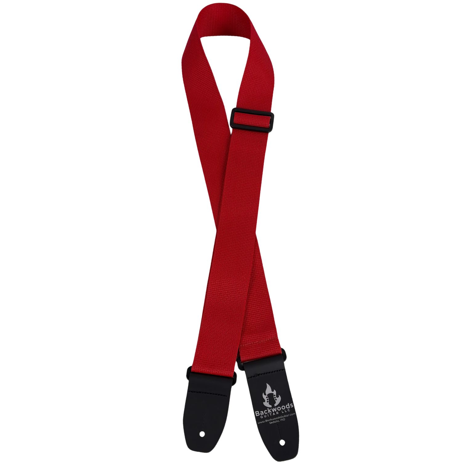 Backwoods 2" Standard Poly Strap Red