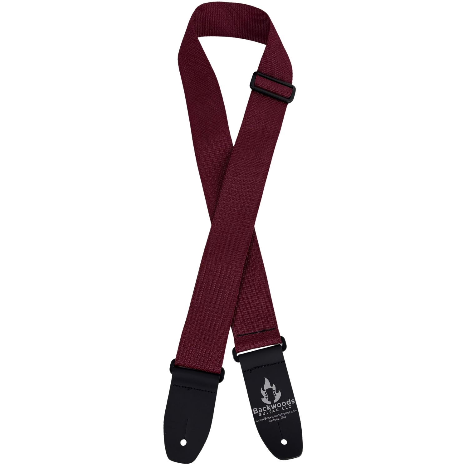Backwoods 2" Standard Poly Strap Burgandy