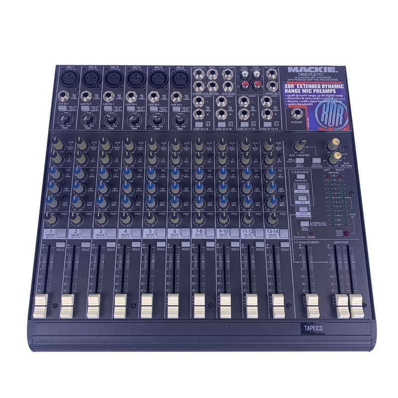 Mackie 1402VLZ4 14-Channel Mic / Line Mixer (Used)