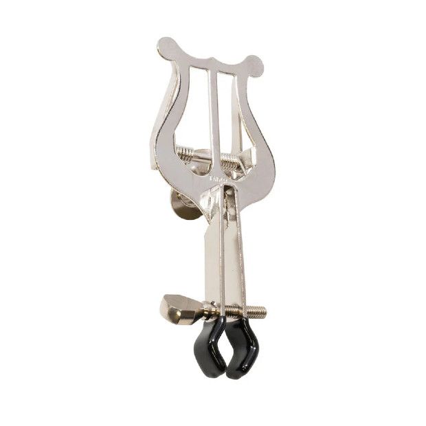Trophy Lyre Trumpet Universal Clampon, Nickel