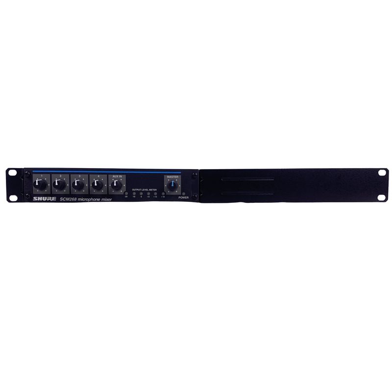 Shure SCM268 4-Channel Mic Microphone Mixer (Used)