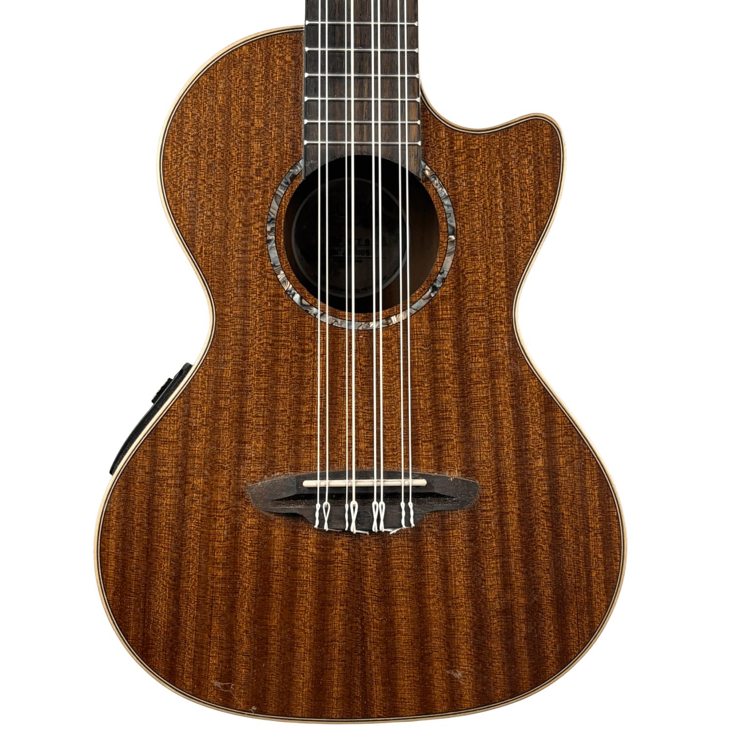 Luna Uke High Tide Tenor 8-String w/ Preamp (Used)