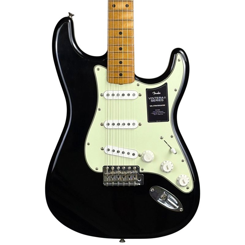 Fender Vintera II Road Worn '60s Stratocaster, Maple Fingerboard, Black