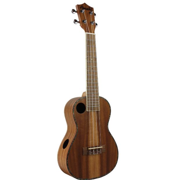 Amahi F660C Classic Koa with Offset & Side Sound Hole, Concert