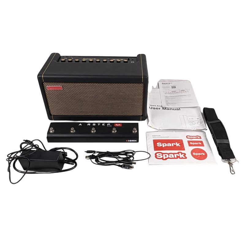 Spark Postive Grid 40-watt Combo Amplifier W/Airstep Lite Footswitch (Used)